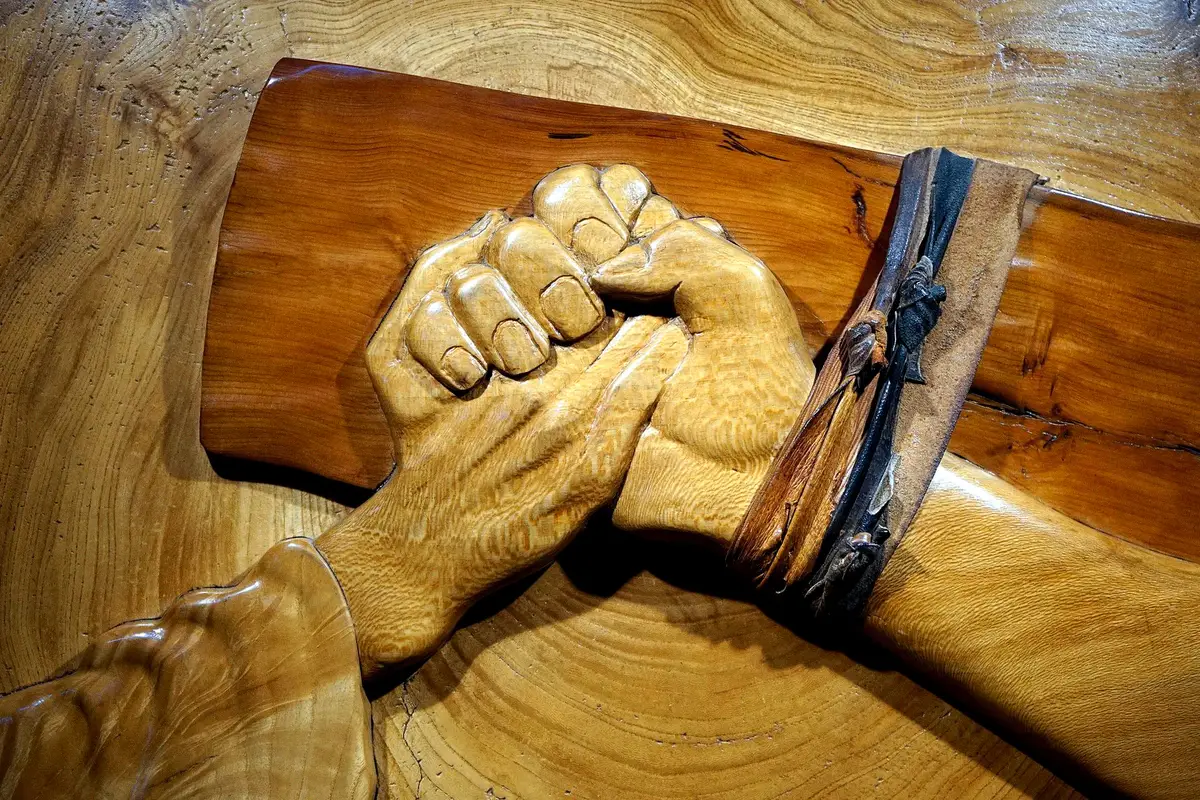 Carved signs
